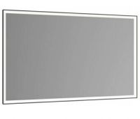 Vorschau: Keuco Royal Lumos Lichtspiegel mit Spiegelheizung, schwarz-eloxiert, 105x65cm