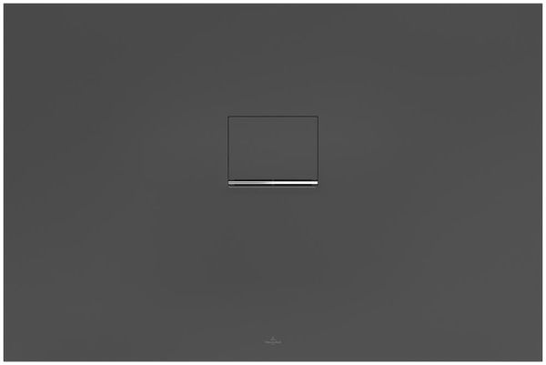 Villeroy&Boch Squaro Infinity Quaryl®-Duschwanne universal einbaubar (selb. zuschneidbar),120x80cm- UDQ1280SQI2V-1S