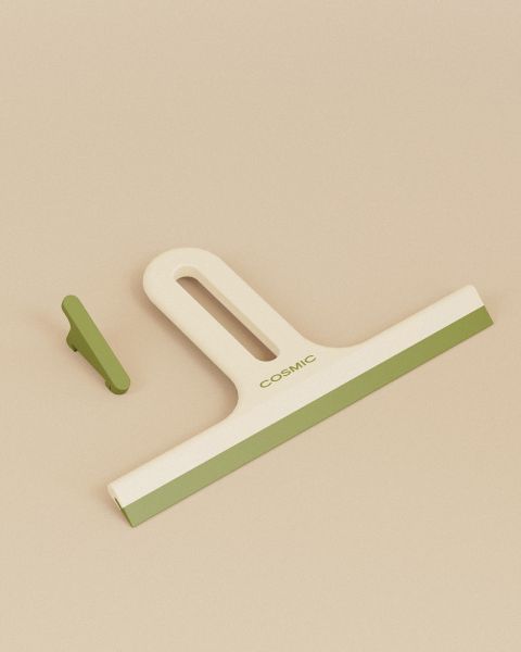 Cosmic Alife Glasreiniger mit Halterung, white pearl