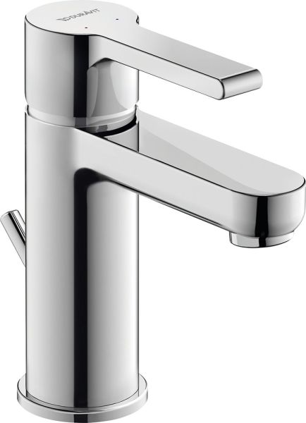 Duravit B.2 Einhebel-Waschtischmischer S mit Zugstangen-Ablaufgarnitur, chrom, B21010001010