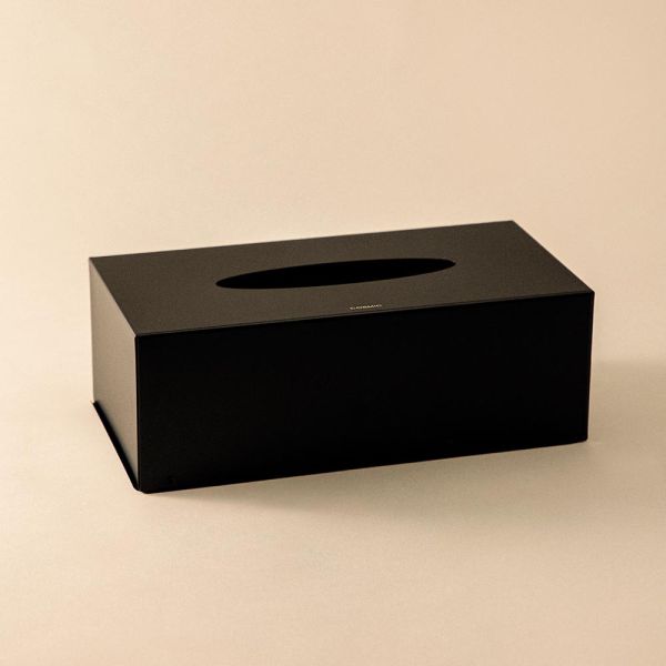 Cosmic Architect S+ Kleenex-Box, schwarz matt