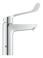 Vorschau: Grohe Eurosmart Einhand-Waschtischbatterie M-Size mit Verbrühschutz, langer Hebelgriff, chrom