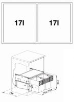 Vorschau: Blanco Abfallsystem Select II Compact 602 526207 2