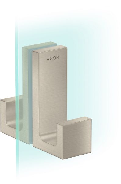 Axor Universal Rectangular Duschtürgriff, brushed nickel 42639820