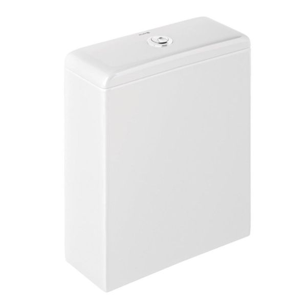 Kludi RESA C Spülkasten mit Unteranschluss, weiß 28WCT43