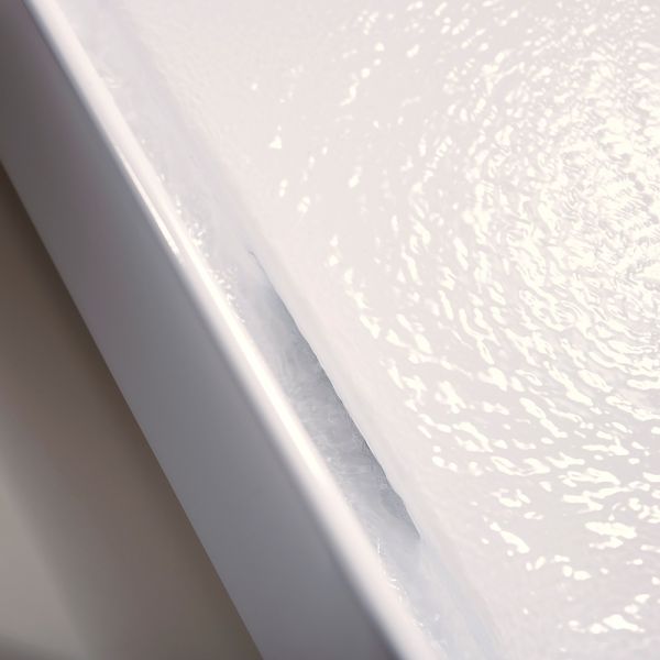 hansgrohe Xuniva Evo E Aufsatzwaschtisch 40x40cm mit Ablaufventil, SmartClean & HygieneEffect, weiß