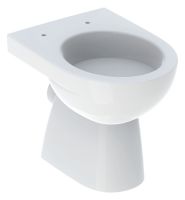 Geberit Renova Stand-WC Tiefspüler, Abgang horizontal, teilgeschlossene Form, weiß