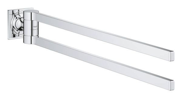 Grohe Allure Doppel-Handtuchhalter 46cm, schwenkbar, chrom 40342001