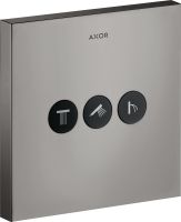Vorschau: Axor ShowerSelect Ventil Square Unterputz, für 3 Verbraucher, eckig polished black chrome 36717330