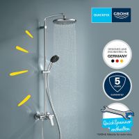 Vorschau: Grohe Vitalio Start 250 Duschsystem mit Einhandmischer chrom 26679001