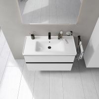 Vorschau: Duravit D-Neo Möbelset 100cm Waschtisch mit Unterschrank