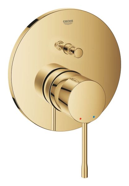 Grohe Essence Einhand-Wannenbatterie Unterputz, cool sunrise 24167GL1