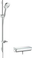 Vorschau: Hansgrohe Raindance Select E Brausesystem 120 mit Ecostat Select Thermostat, 90 cm, chrom