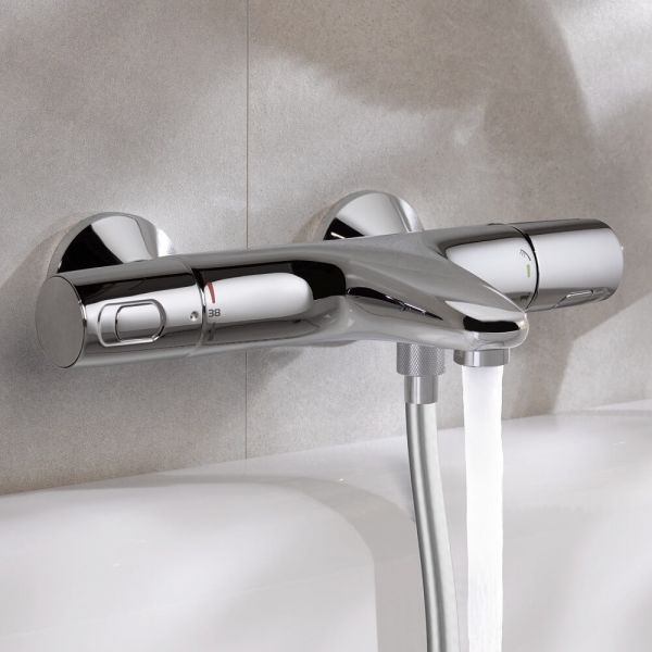 Grohe Precision Trend Thermostat-Wannenarmatur chrom 34227002