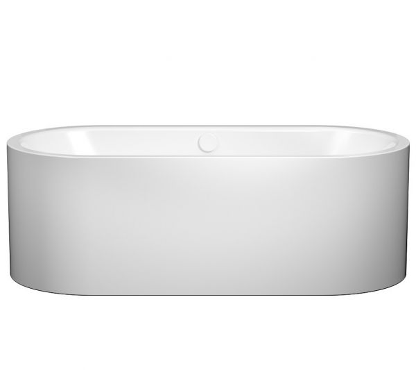 Kaldewei Meisterstück Centro Duo Oval freistehende Badewanne 180x80cm, weiß mit Perl-Effekt Mod.1128