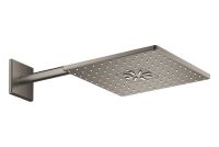 Vorschau: Grohe Rainshower 310 SmartActive Cube Kopfbrause 31x31cm hard graphite gübürstet 26479AL0