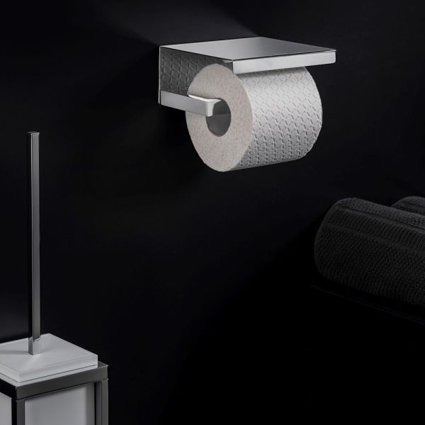 Cosmic The Grid Rollenhalter mit Deckel, chrom 2680159 2