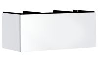 hansgrohe Xilesa E Unterschrank 118x55cm für Konsole, 1 Schubkasten, Grifffuge weiß matt 54267700