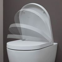 Vorschau: Duravit ME by Starck WC-Sitz mit Absenkautomatik, abnehmbar, weiß-weiß seidenmatt 0020192600 