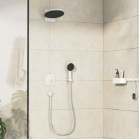 Vorschau: Hansgrohe DuoTurn Q Mischer Unterputz für 2 Verbraucher, weiß matt