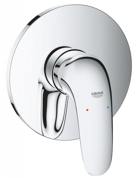 Grohe Eurostyle Einhand-Brausebatterie, geschlossener Hebelgriff, chrom