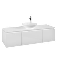 Villeroy&Boch Legato Waschtischunterschrank 140x50cm für Aufsatzwaschtisch, 1 Auszug B58500DH1