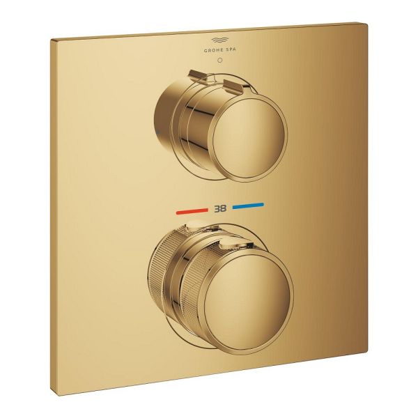 Grohe Allure Unterputz-Thermostat, 1 Verbraucher, eckig
