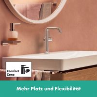Vorschau: Hansgrohe Tecturis S Waschtischarmatur 210 Fine CoolStart wassersparend+ Push-Open, chrom