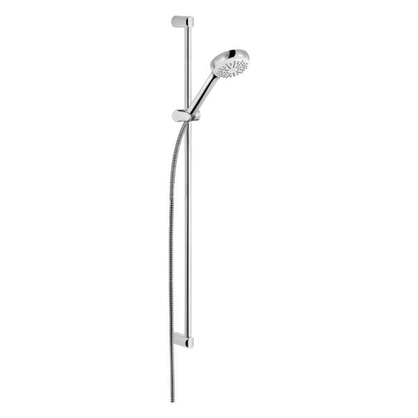 Kludi Logo Brause-Set 90cm mit Wandstange, chrom 6819005-00