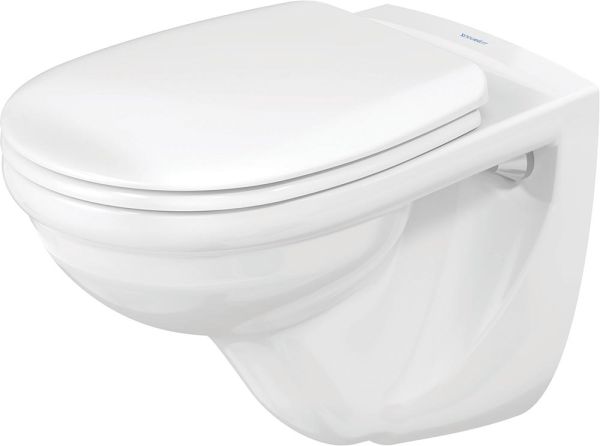 Duravit D-Code Wand-WC 56x35,5cm, rund, HygieneGlaze, weiß 0184092000