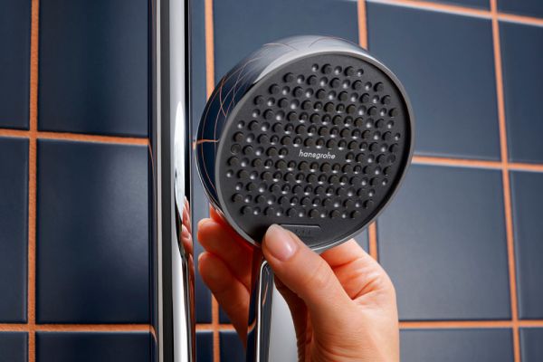 hansgrohe Activera Select S Duschset 95 2jet EcoSmart mit Duschstange Varia 72cm, chrom