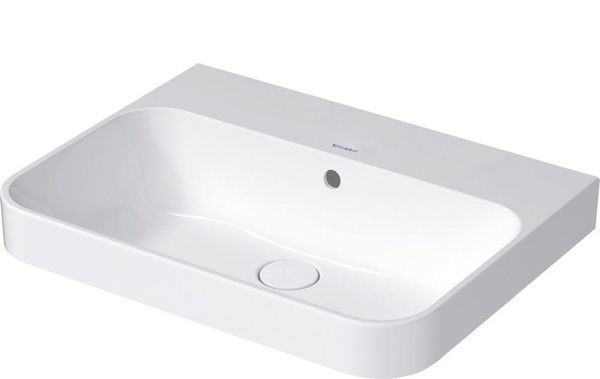 Duravit Happy D.2 Plus Aufsatzbecken 60x46 WonderGliss weiss 23606000601
