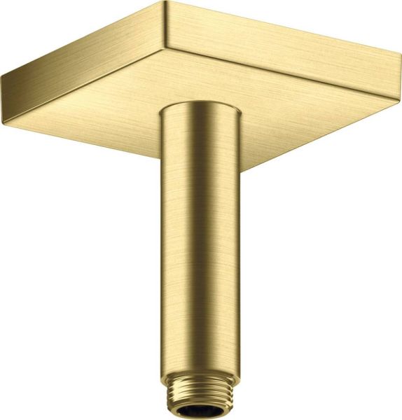 Axor ShowerSolutions Deckenanschluss 10cm eckig, brushed brass 26437950