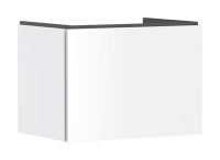 hansgrohe Xilesa E Unterschrank 68x47cm für Waschtisch mit 1 Schubkasten, weiß matt 54257700 