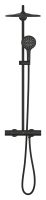 Vorschau: Grohe Rainshower SmartActive 310 Duschsystem mit Thermostat, phantom black