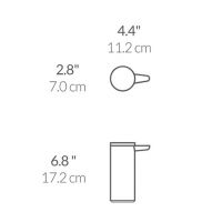 Vorschau: simplehuman Sensorspender 266ml wiederaufladbar, messing gebürstet