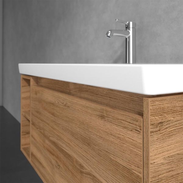 Villeroy&Boch Skyla Waschtischunterschrank C79000 100cm, offenes Fach links