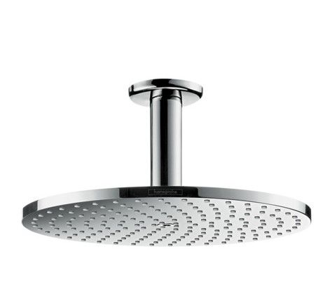 Hansgrohe Raindance S 240 Air 1jet PowderRain Kopfbrause mit Deckenanschluss 10cm, chrom