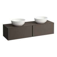 Vorschau: Laufen IL BAGNO ALESSI One Schubladenelement 1600, Ausschnitt links & rechts, zu WT H818975/6/7/8