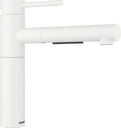 Blanco Alta-S II Küchenarmatur mit umstellbarer Schlauchbrause, softweiß 527551
