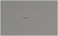 Villeroy&Boch Squaro Infinity Quaryl®-Duschwanne, Eckeinbau links gegen Wand 160x100cm grey UDQ1610SQI2LV-1S