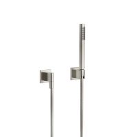 Dornbracht Performing Shower Schlauchbrausegarnitur mit Einzelrosetten, FlowReduce platin gebürstet 27808980-060010