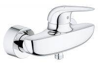 Grohe Eurostyle Einhand-Brausebatterie, geschlossener Hebelgriff, chrom