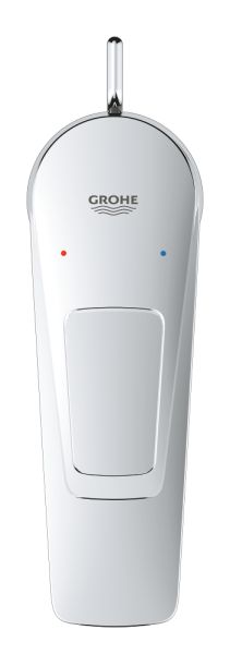 Grohe BauLoop Waschtischarmatur S-Size mit Ablaufgarnitur, LowFlow 3,5 l/min, chrom