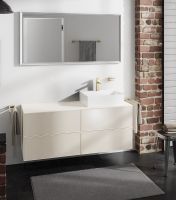 hansgrohe Xevolos E Unterschrank 137cm für Aufsatzwaschtisch rechts mit Konsole, 4 Schubkästen, sandbeige matt sandbeige metallic 54240790 hansgrohe Xevolos E Unterschrank 137cm für Aufsatzwaschtisch rechts mit Konsole, 4 Schubkästen, sandbeige matt sandbeige metallic 54240790