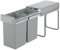 Vorschau: Grohe Blue Mülltrennsystem für Küchenschrank ab 30cm, 2x15Liter, grau