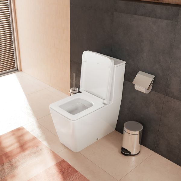 hansgrohe EluPura Q Stand-WC AquaFall Flush
