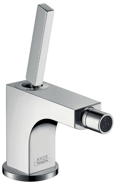 Axor Citterio Einhebel-Bidetmischer mit Zugstangen-Ablaufgarnitur, Ausladung 112mm, chrom 39210000
