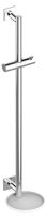 Keuco IXMO Brausestange mit Ablage, Rosette eckig, Höhe 855mm weiß 59585010922