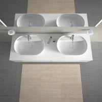 Vorschau: Duravit Luv Aufsatzbecken mit Hahnlochbank 60x40cm 0380600000